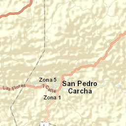 San Pedro Carchá Street Map