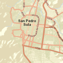 Peña Blanca Street Map