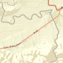 Sabá Street Map