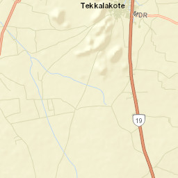 Tekkalakote Street Map