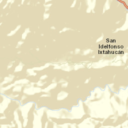 Ixtahuacán Street Map