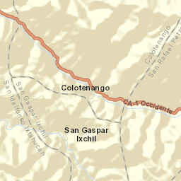 San Gaspar Ixchil Street Map