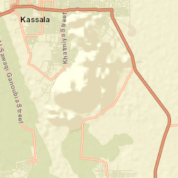 Kassala Street Map
