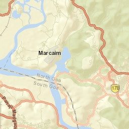 Bandora Street Map