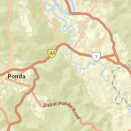 Ponda Street Map