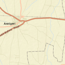 Annigeri Street Map