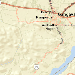 Gangawati Street Map
