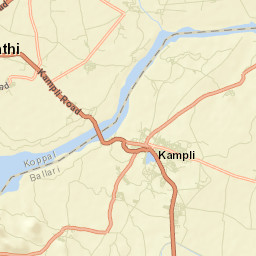 Kampli Street Map