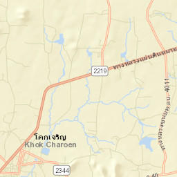 Amphoe Khok Charoen Street Map