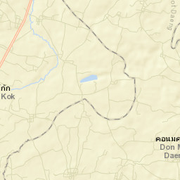 Amphoe Don Mot Daeng Street Map