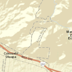 El Consuelo Ulapa Street Map