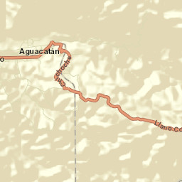 Aguacatán Street Map