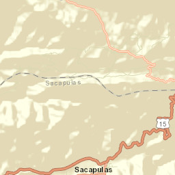 Sacapulas Street Map