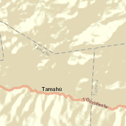 Tamahú Street Map