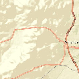 Villanueva Street Map