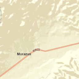 Morazán Street Map