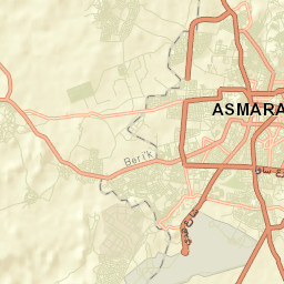 Asmara Street Map