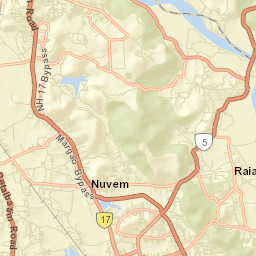 Raia Street Map
