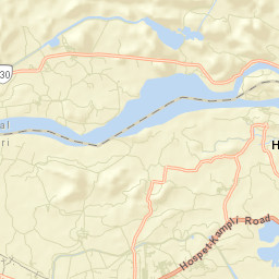 Hampi Street Map