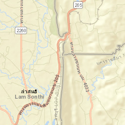 Amphoe Lam Sonthi Street Map