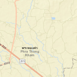 Amphoe Phra Thong Kham Street Map
