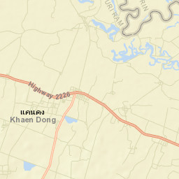 Amphoe Khaen Dong Street Map