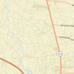 Amphoe Mueang Ubon Ratchathani Street Map