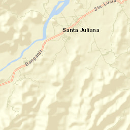 Santa Lucia Street Map