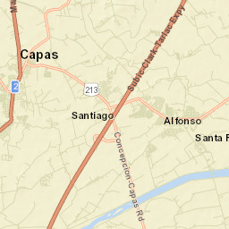 San Vicente Street Map