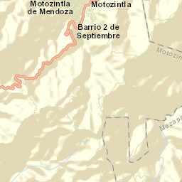 Motozintla Street Map