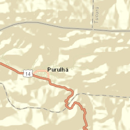 Purulhá Street Map