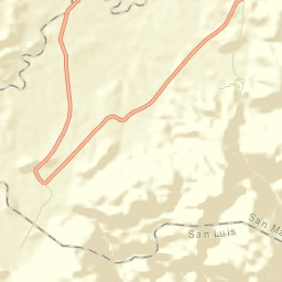 La Flecha Street Map