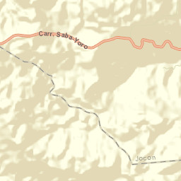 Jocón Street Map