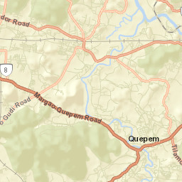 Quepem Street Map