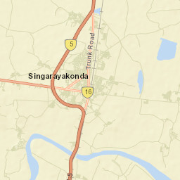 Singarayakonda Street Map