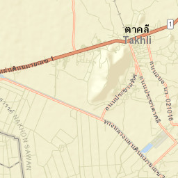 Takhli Street Map