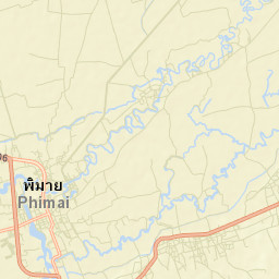 Phimai Street Map