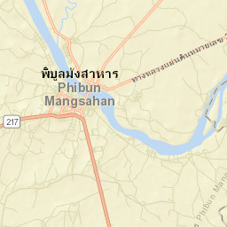 Phibun Mangsahan Street Map
