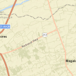 Magalang Street Map
