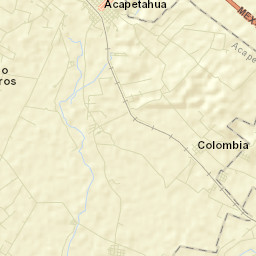 Acapetahua Street Map