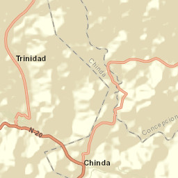 Chinda Street Map