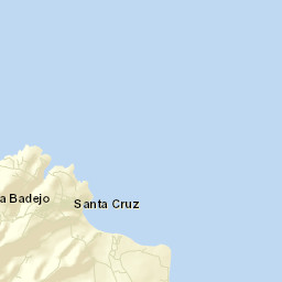 Pedra Badejo Street Map