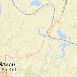 Si Sa Ket Street Map