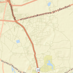 Amphoe Warin Chamrap Street Map