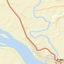 Pakse Street Map