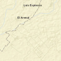 El Arenal Street Map