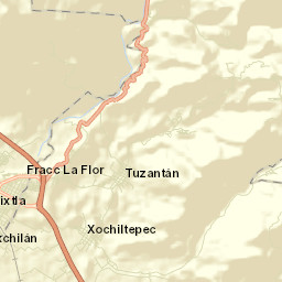 Primer Cantón Street Map