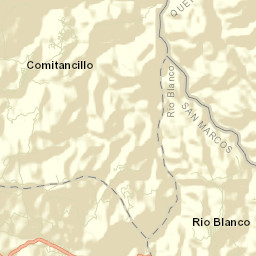 Comitancillo Street Map