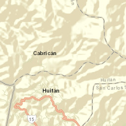 Municipio de Cabricán Street Map