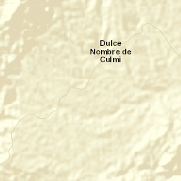 Dulce Nombre de Culmí Street Map